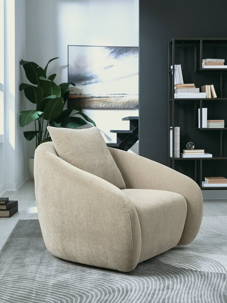 Yahya Swivel Accent Chair - galleria furniture outlet