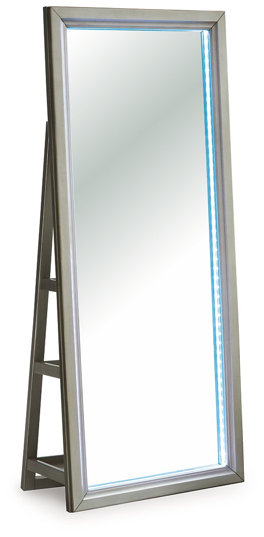 Evesen Floor Standing Mirror/Storage