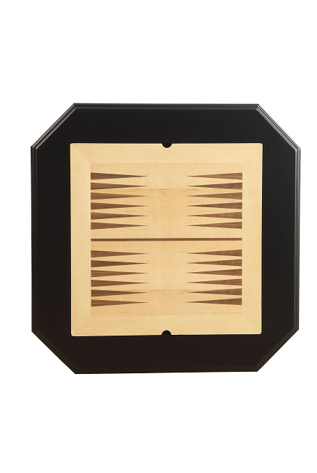 Bishop Black Game Table - galleria furniture outlet