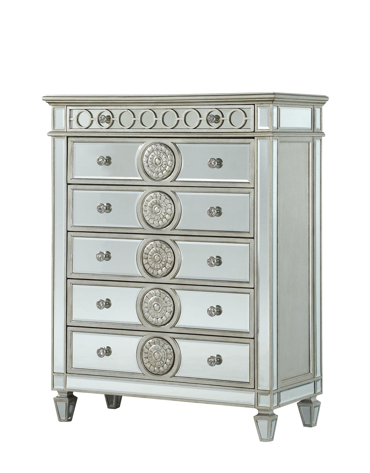 Varian Mirrored Chest - galleria furniture outlet