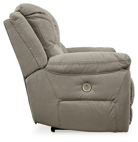 Next-Gen Gaucho Power Reclining Loveseat with Console - galleria furniture outlet