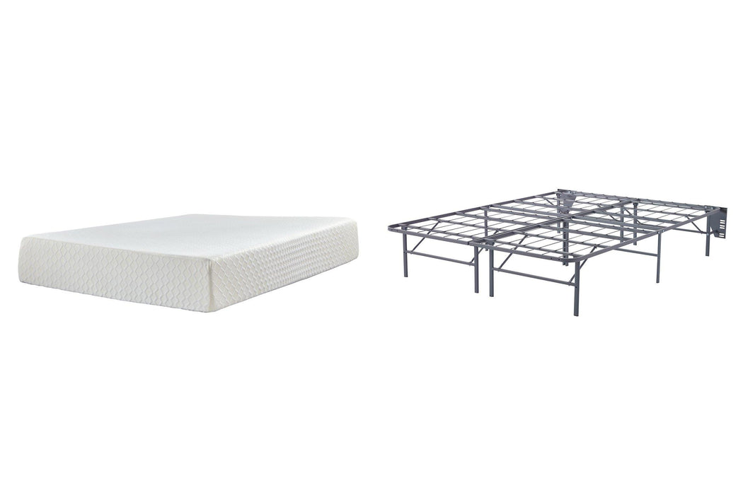 Chime 12 Inch Memory Foam Mattress Set image