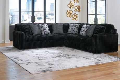 Midnight-Madness Sectional - galleria furniture outlet