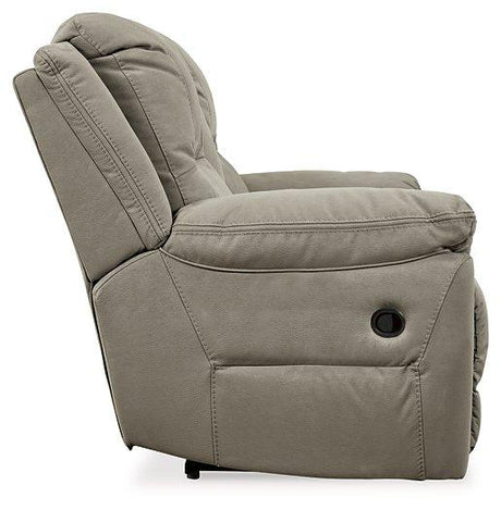 Next-Gen Gaucho Reclining Loveseat with Console - galleria furniture outlet
