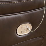 Dunleith Power Recliner - galleria furniture outlet