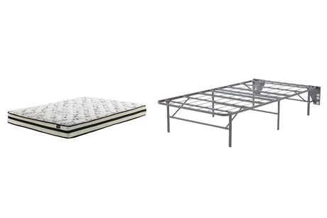 8 Inch Chime Innerspring Mattress Set - galleria furniture outlet