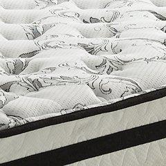 8 Inch Chime Innerspring Mattress Set - galleria furniture outlet
