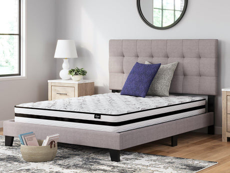 8 Inch Chime Innerspring Mattress Set - galleria furniture outlet