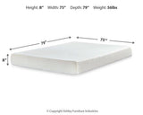 Chime 8 Inch Memory Foam Mattress in a Box