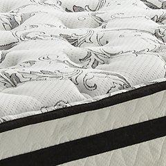 8 Inch Chime Innerspring Mattress Set - galleria furniture outlet