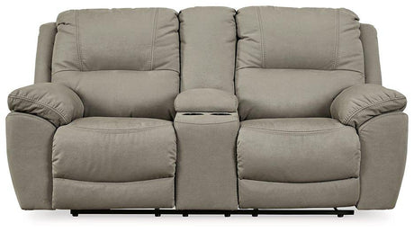 Next-Gen Gaucho Reclining Loveseat with Console - galleria furniture outlet