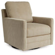 Icaman Swivel Accent Chair - galleria furniture outlet