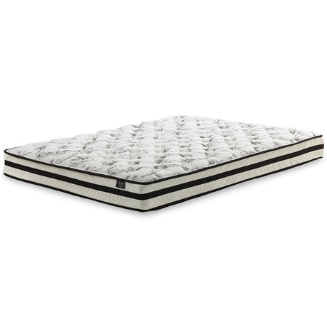8 Inch Chime Innerspring Mattress Set - galleria furniture outlet