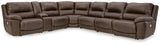 Dunleith Power Reclining Sectional - galleria furniture outlet
