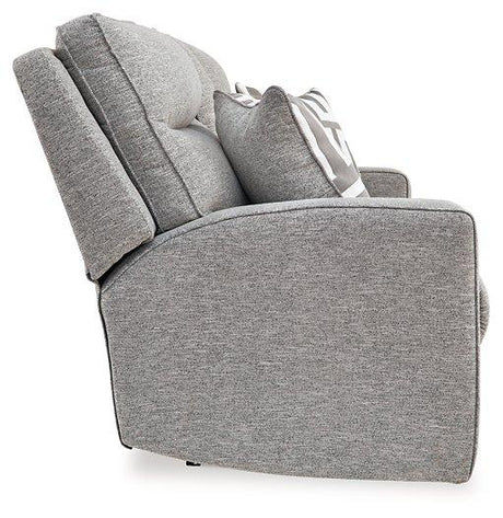 Biscoe Power Reclining Loveseat - galleria furniture outlet
