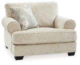 Monaghan Oversized Chair and Ottoman - galleria furniture outlet