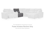 Modmax Power Reclining Sectional with Chaise - galleria furniture outlet
