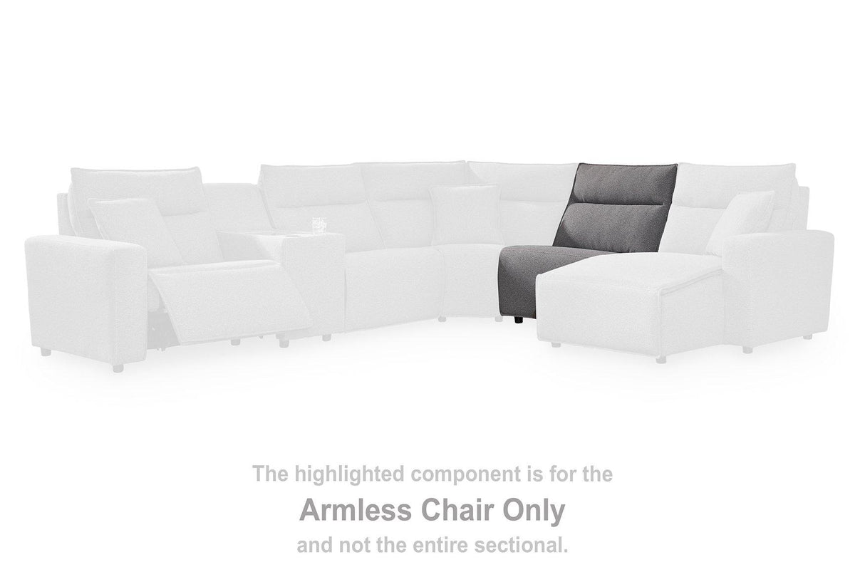 Modmax Power Reclining Sectional - galleria furniture outlet