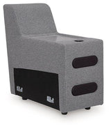 Modmax Reclining Sectional with Audio Console - galleria furniture outlet