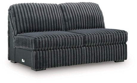 Midnight-Madness Sectional with Chaise - galleria furniture outlet