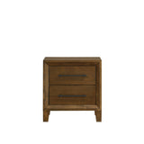 Ballard 2 Drawer Nightstand-Walnut