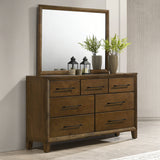 Ballard Mirror-Walnut