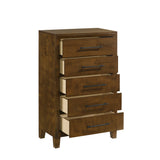 Ballard 5 Drawer Chest-Walnut