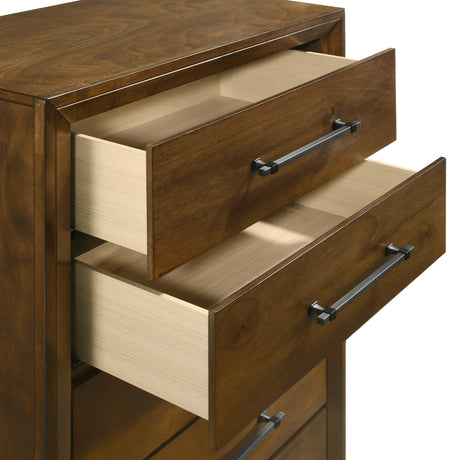 Ballard 5 Drawer Chest-Walnut