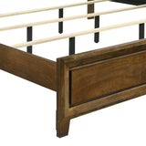 Ballard 6/6-6/0 Ek/Wk Headboard, Footboard & Slat Kit-Walnut