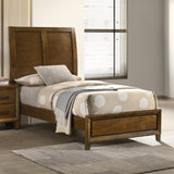 Ballard 3/3 T Headboard, Footboard & Slat Kit-Walnut