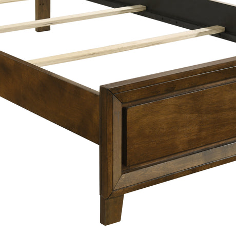 Ballard 3/3 T Headboard, Footboard & Slat Kit-Walnut