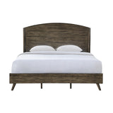 Rex 5/0 Q Headboard, Footboard & Slats-Walnut