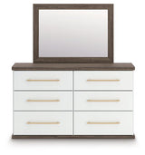 Kendanport Dresser and Mirror