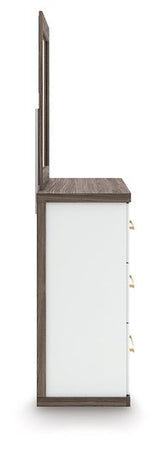 Kendanport Dresser and Mirror