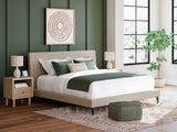 Cielden Upholstered Bed with Roll Slats