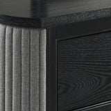 Skyline 2 Drawer Nightstand-Onyx