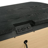 Skyline 2 Drawer Nightstand-Onyx