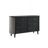 Skyline 6 Drawer Dresser-Onyx
