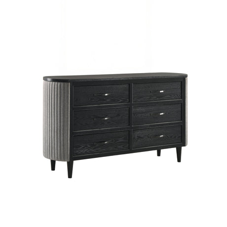 Skyline 6 Drawer Dresser-Onyx