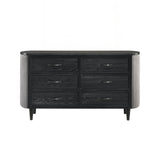 Skyline 6 Drawer Dresser-Onyx