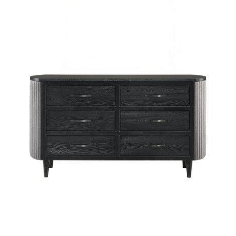 Skyline 6 Drawer Dresser-Onyx