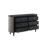 Skyline 6 Drawer Dresser-Onyx