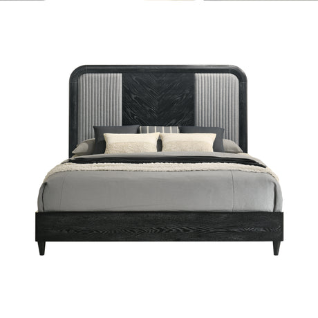 Skyline 6/6-6/0 Ek/Wk Headboard, Footboard & Slat Kit-Onyx