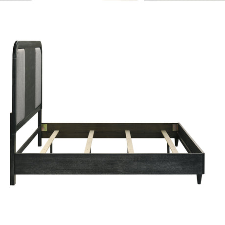 Skyline 6/6-6/0 Ek/Wk Headboard, Footboard & Slat Kit-Onyx