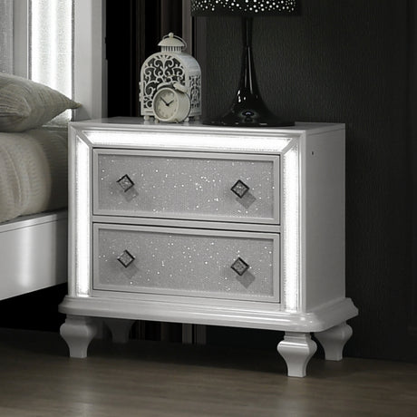 Stardust Nightstand-White