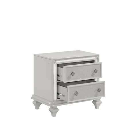 Stardust Nightstand-White