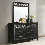 Obsidian Mirror-Black