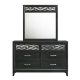 Obsidian Mirror-Black
