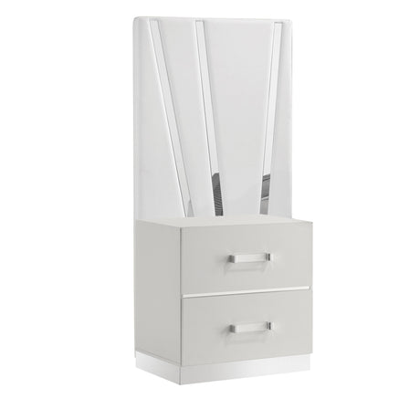Europa Nightstand Panels, Set Of 2 - White