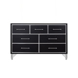 Ava 7 Drawer Dresser-Ebony